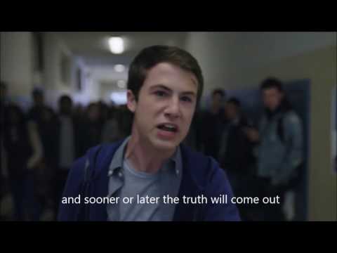 Clay's speech to the exchange students -13 reasons why - English subtitles