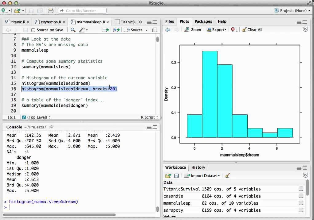 Exploratory data analysis 1