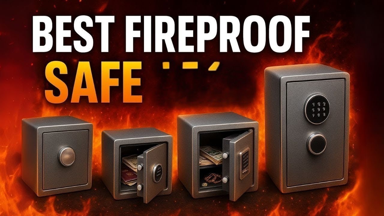 Top-Rated Fireproof Safes for Home Security 2026