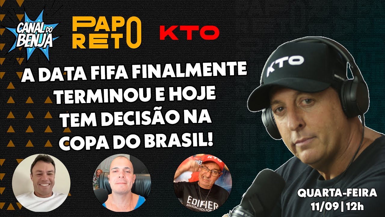 Papo Reto com Benja, Gladiador, Mano e Véio - ep. 326 - 11/09/2024