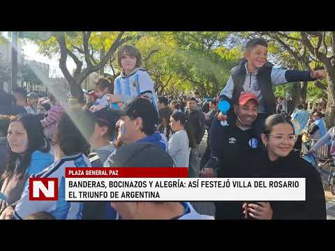2N CENTRAL I ARGENTINA VS EGIPTO -  FESTEJOS EN VILLA DEL ROSARIO