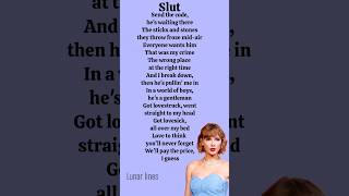 Download lagu Taylor Swift - Slut(lyrics)#lunarlines #trending #lyrics #taylorswift mp3