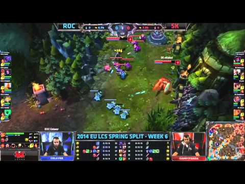 Roccat vs SK Gaming | S4 | LCS EU 2014 Spring Split W6D2 | Full Game | HD