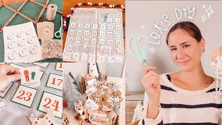 3 DIY ADVENT CALENDAR IDEAS ~ Inexpensive, Easy, Cute ~ Countdown to Christmas with Fun!