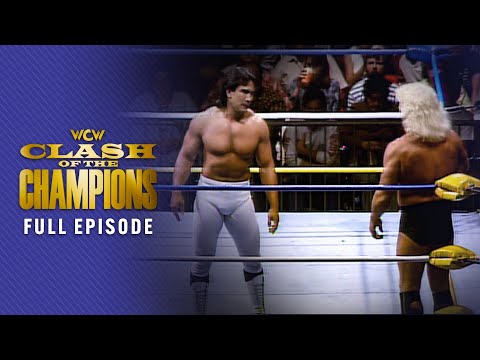 FULL EVENT: WCW Clash of the Champions VI | Flair vs. Steamboat 2-out-of-3 Falls, Muta in action