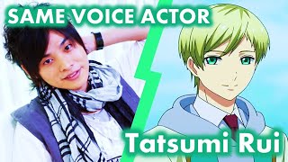 Same Anime Characters Voice Actors with STARMYU Rui Tatsumi