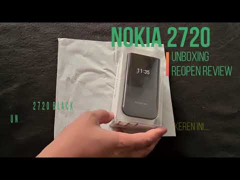 NOKIA 2720 Black Unboxing