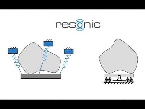 RESONIC mass properties measurement