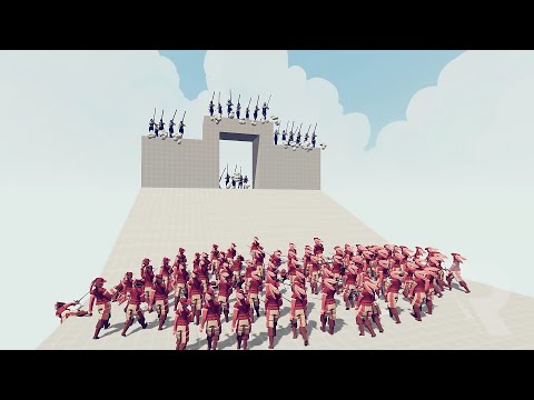 50x Musketeer vs 100x Random Units | Totally Accurate Battle Simulator TABS