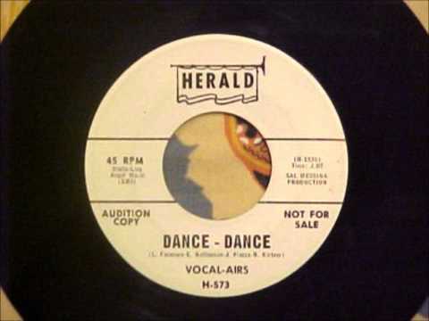 VOCAL-AIRS - DANCE-DANCE / THESE EMPTY ARMS - HERALD 573 - 1962