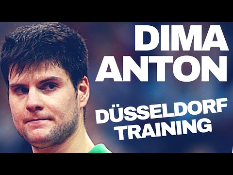 Training With OVTCHAROV Dimitrij and KALLBERG Anton @ Dusseldorf Table Tennis