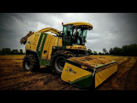 Krone BIGX 850 & XDisc | SILAGE IN ITALY