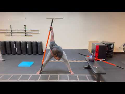 45-Minute Mobility Workout by Ray Bailey # 58 - Stick Mobility Exercises