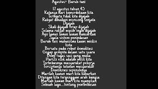 Download lagu Marjinal old - Agustus   buruh tani with lirik ( Vocal Romi jahats) mp3 Download lagu Marjinal old - Agustus   buruh tani with lirik ( Vocal Romi jahats) mp3