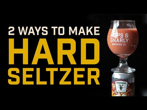 2 Ways to Make HARD SELTZER at Home | Brewtools B40 | EP46