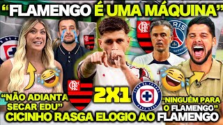 CICINHO RASGA ELOGIOS ao FLAMENGO e RENATA FAN FICA de BOCA ABERTA! TÉCNICO do PSG FALOU do MENGÃO