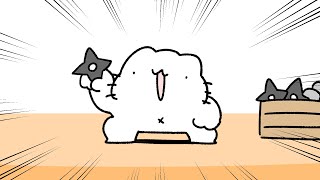 『まぁ、慣れたもんよ』 - 手裏剣