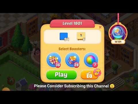 Matchington Mansion Level 1801, Level 1802, Level1803 & Level1804 - iOS/Android