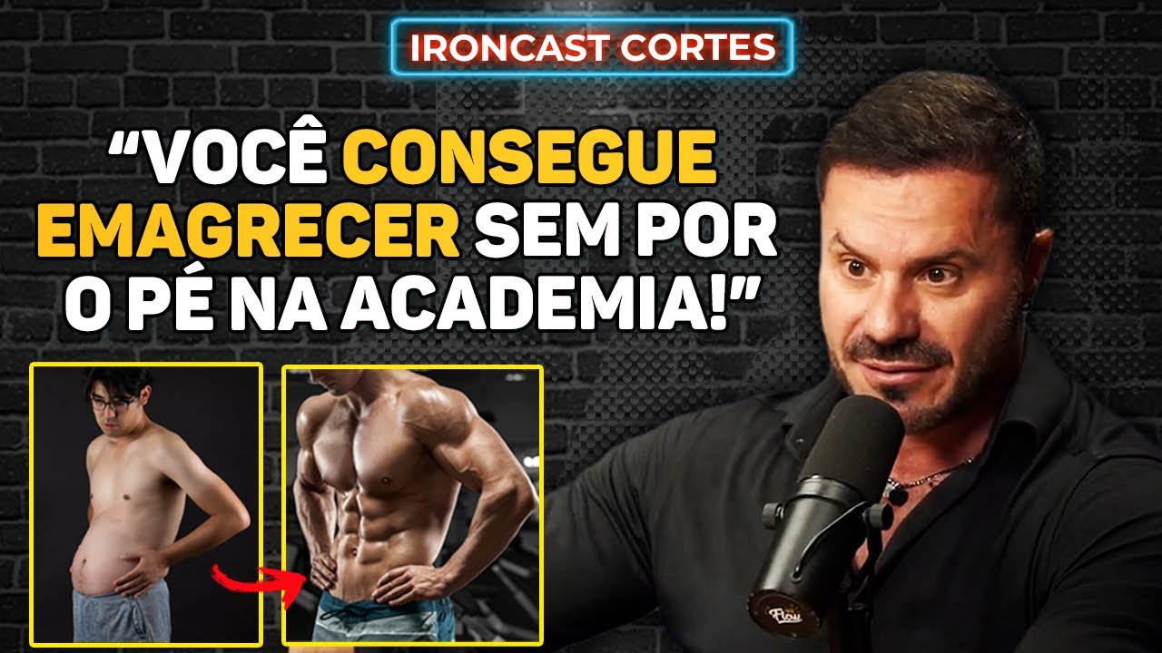 É POSSÍVEL EMAGRECER SEM FAZER ACADEMIA? CARIANI RESPONDE – IRONCAST CORTES