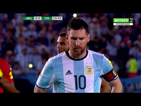Lionel Messi vs Chile (Home) WCQ 16-17 HD 1080i By IramMessiTV