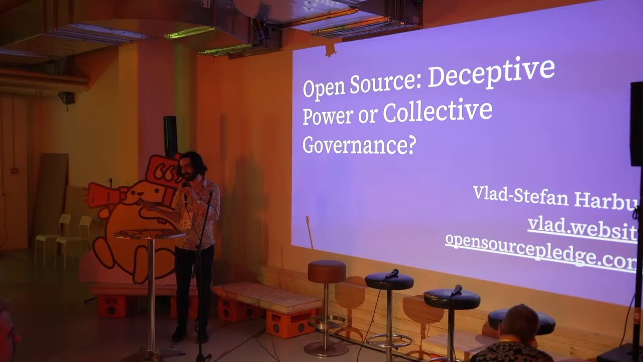 Open Source: Deceptive Power or Collective Governance? · Vlad-Stefan Harbuz at AltCtrlOrg