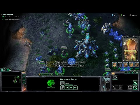 StarCraft II: The Antioch Chronicles Remastered Episode 2 Mission 3 - Blades in the Rain