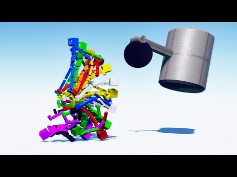 Fun with Ragdolls: Crazy Actions  - Episode 13