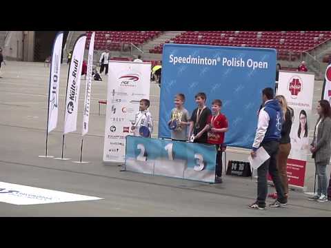 1st podium U12 - ICO SPEEDMINTON POLISH OPEN 2016