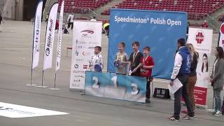 1st podium U12 - ICO SPEEDMINTON POLISH OPEN 2016