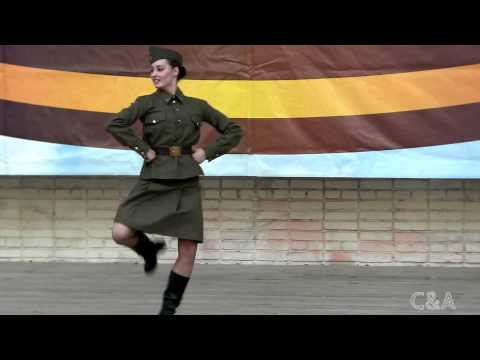 Katyusha dance War Army solo Военный танец Катюша сольный