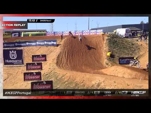 Toendel vs Vettik | EMX250 Race 2 | MXGP of Portugal 2022 #MXGP #Motocross