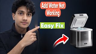 Frigidaire Ice Maker "Add Water" Error (Fix Even When Full!)