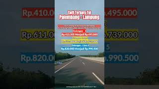 Download lagu Tarif Terbaru Tol Palembang Lampung #sumsel mp3