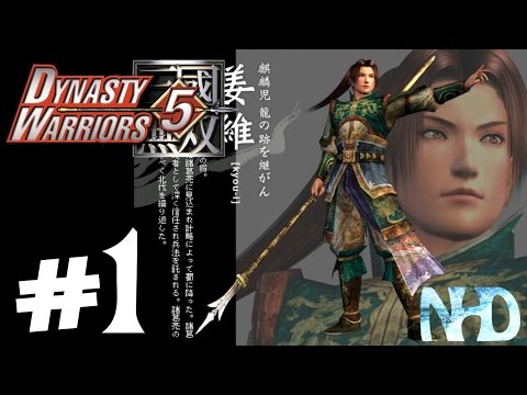 Let's Play Dynasty Warriors 5 Jiang Wei (pt1) Battle of Tian Shui