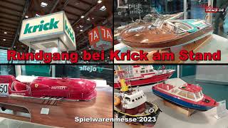 Rundgang bei KRICK - Schiffe Flieger Holzbausätze - Spielwarenmesse