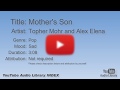 Mother S Son Topher Mohr And Alex Elena Pop Sad YouTube Audio Library BGM