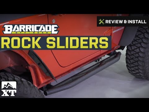 Jeep Wrangler Barricade Rock Sliders (2007-2017 JK 2 Door) Review & Install