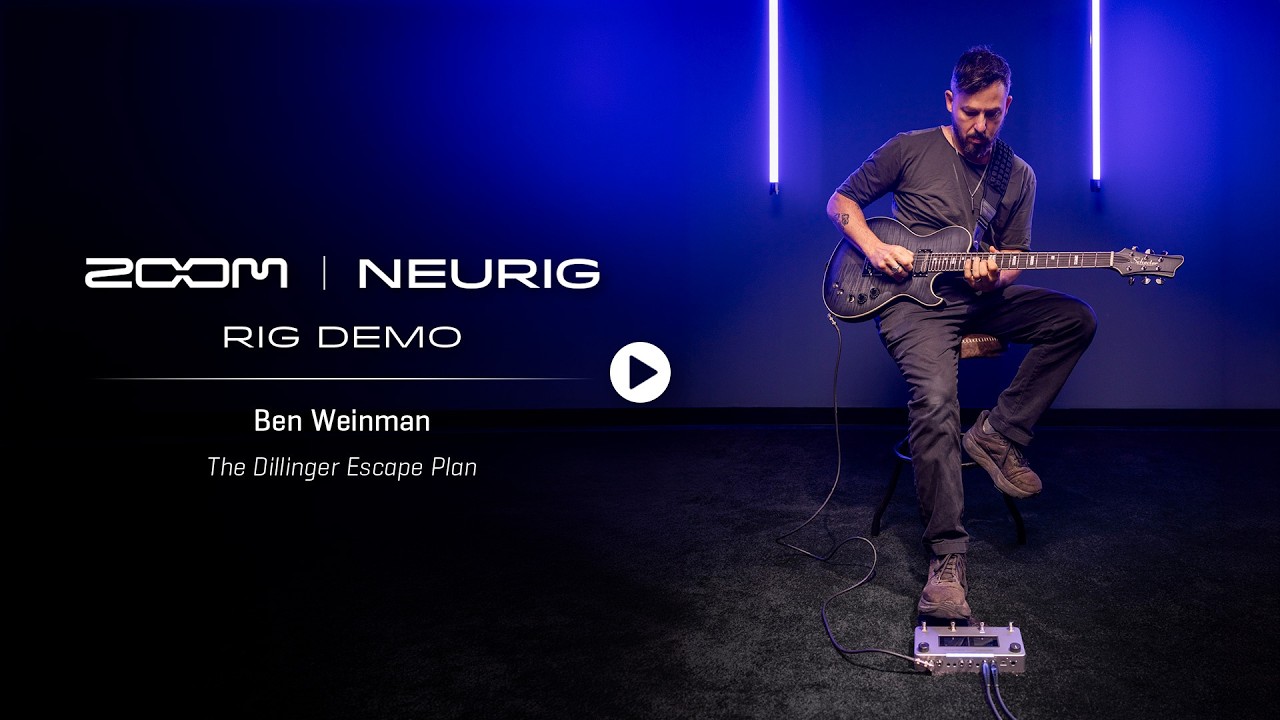 Zoom NEURIG Amp & Effects Modeler for Guitar