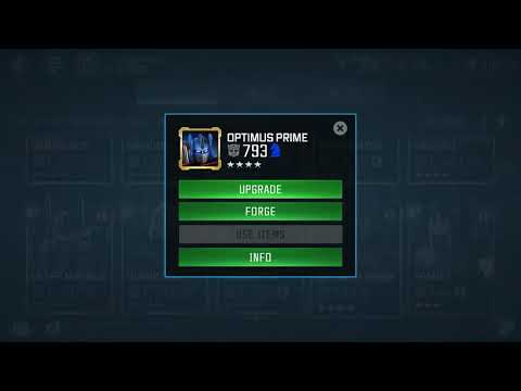 A very quick 4* Optimus Prime rank up