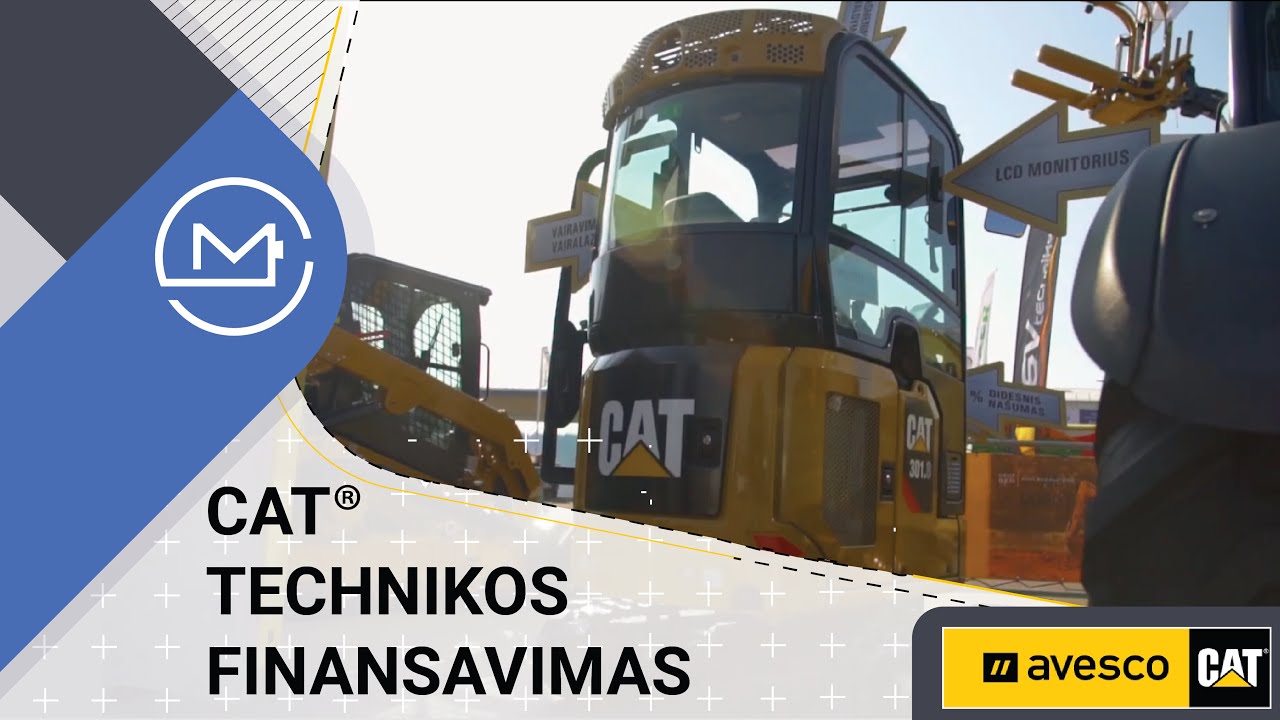 Avesco CAT - 2M2 - CAT technikos Finansavimas
