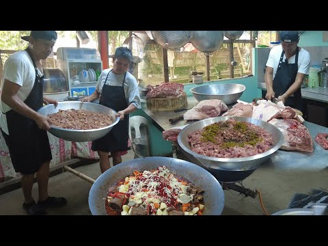 And daming paluto | Cooking 100 kilos, Pork,beef, chicken and fish recipe