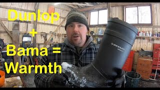 Dunlop Explorer Purofort Rubber Boots and Bama Sockets, Ultimate Warm Feet (part 1 of 2)