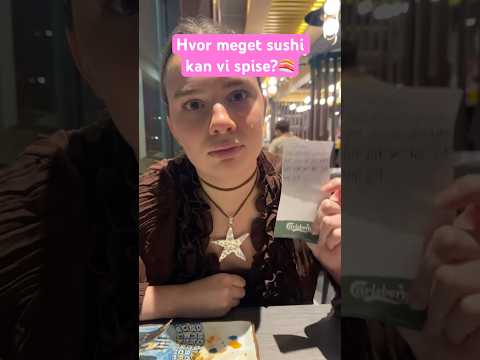 Jeg kan spise ?? stk. sushi