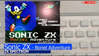 ZX Spectrum -=Sonic ZX - Boriel Adventure=-