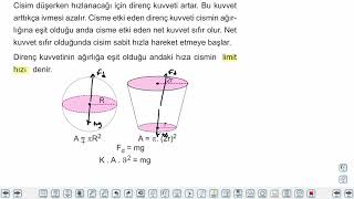 Eğitim Vadisi AYT Fizik 4.Föy Bir Boyutta Sabit İvmeli Hareket (1.Bölüm) Konu Anlatım Videoları