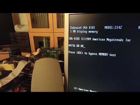 386DX + Intel Above Board boot