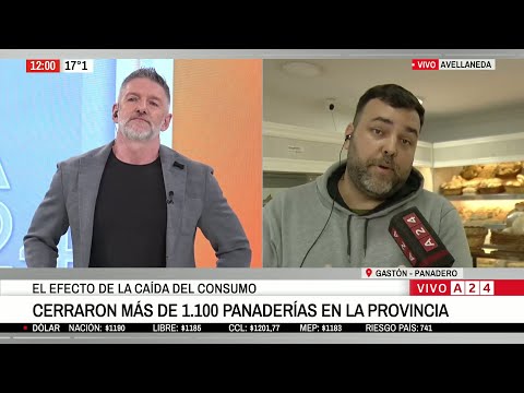 🔴FUERTE CRUCE ENTRE LUIS NOVARESIO Y UN PANADERO EN VIVO EN A24