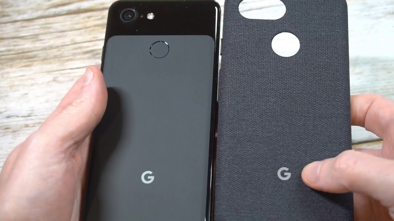 Official Google Pixel 3 Fabric Case Carbon Unboxing and Review