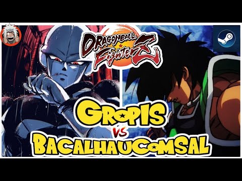 DBFZ Gropis vs Bacallhau_Com_Sal (Hit, Cell, Frieza) vs (GogetaSS4, BrolyDBS, GokuUI)