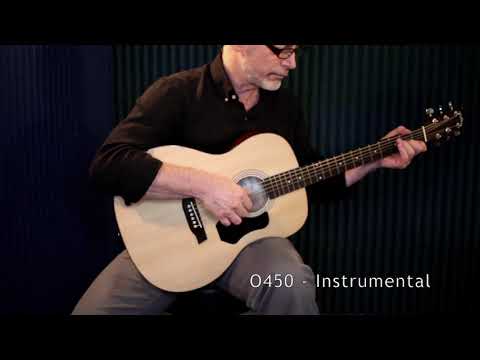 Пример звучания акустической гитары Walden O450